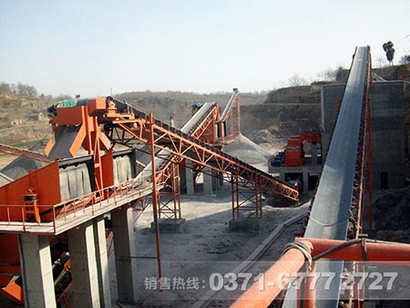 青石破碎生產(chǎn)線，全流程