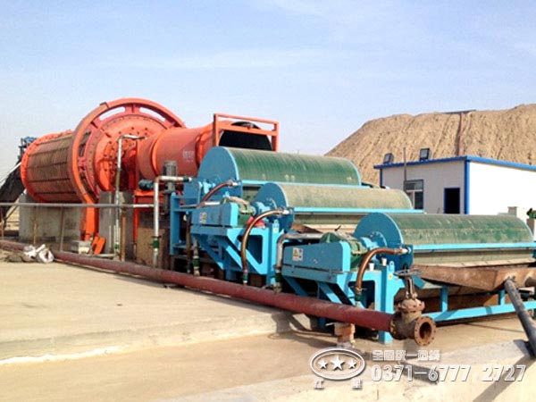 磁選生產(chǎn)線——磁選法、磁選設(shè)備、磁選工藝流程