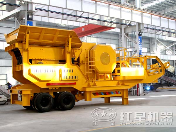 新型輪胎式移動破碎站市場售價多少錢一臺？