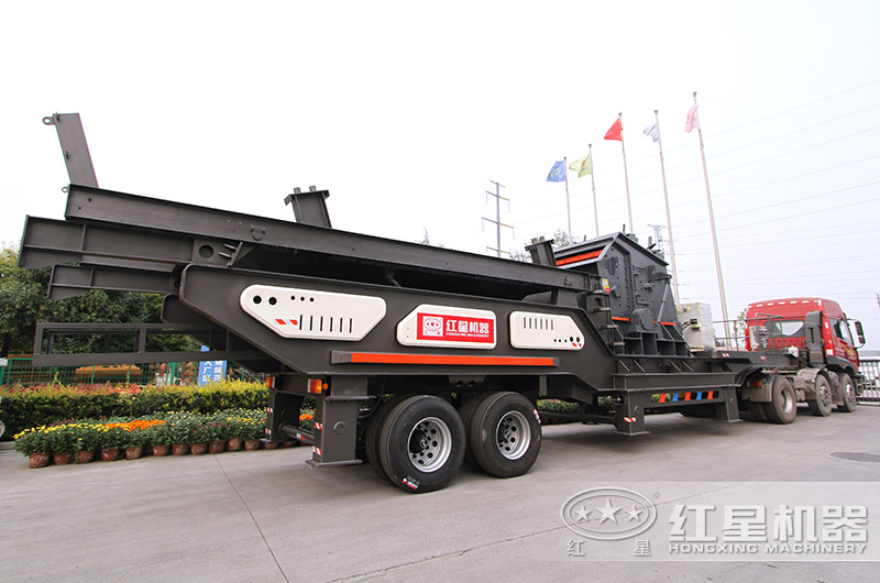 移動式建筑垃圾破碎機準備發(fā)往安徽 移動式建筑垃圾破碎機準備發(fā)往安徽