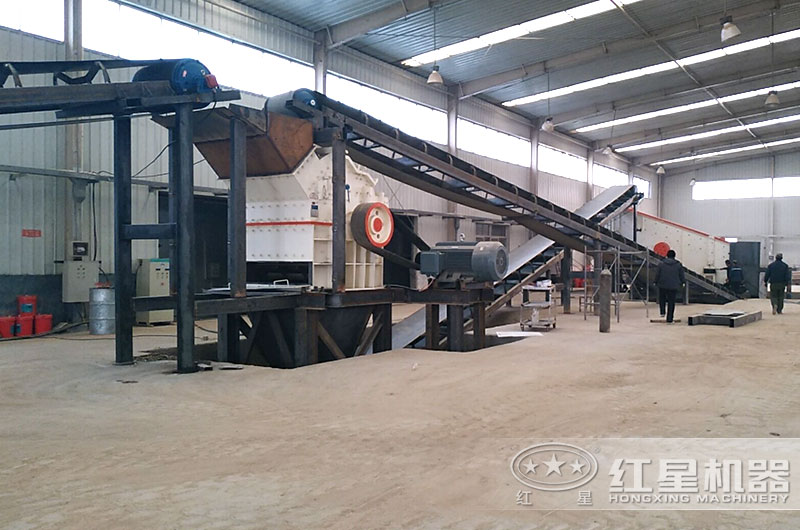 時(shí)產(chǎn)50噸石灰石機(jī)制砂生產(chǎn)線 時(shí)產(chǎn)50噸石灰石機(jī)制砂生產(chǎn)線