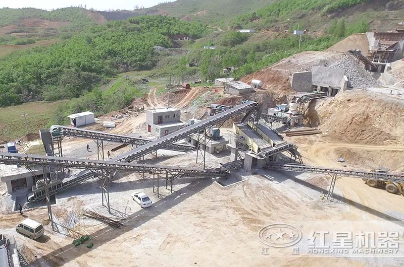 年產(chǎn)100萬噸砂石骨料生產(chǎn)線多少錢？