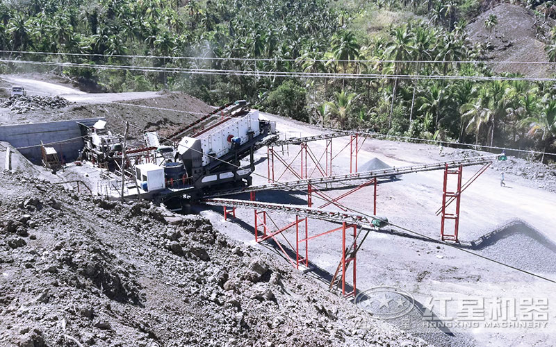 移動(dòng)花崗巖破碎生產(chǎn)線 移動(dòng)花崗巖破碎生產(chǎn)線