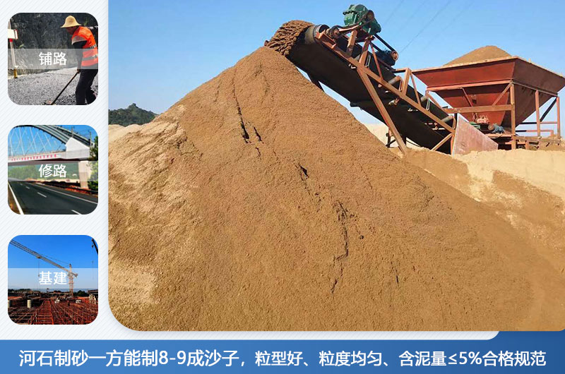 河石制砂應(yīng)用領(lǐng)域 河石制砂應(yīng)用領(lǐng)域