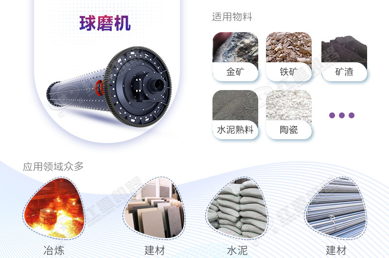 水泥球磨機(jī)設(shè)備優(yōu)勢(shì)多，應(yīng)用廣泛
