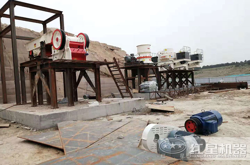 鄂破圓錐破組合生產時產量300噸 鄂破圓錐破組合生產時產量300噸