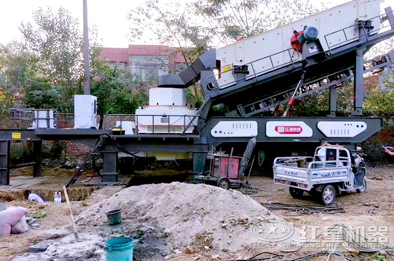 小型移動制砂機 小型移動制砂機