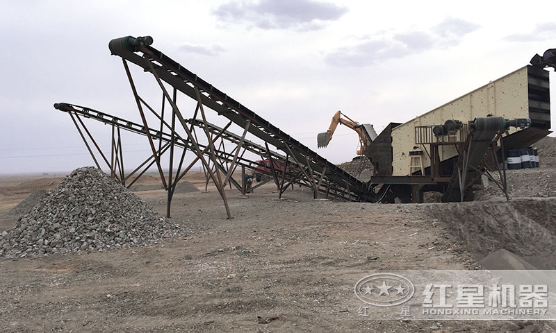 石子破碎現(xiàn)場(chǎng) 石子破碎現(xiàn)場(chǎng)