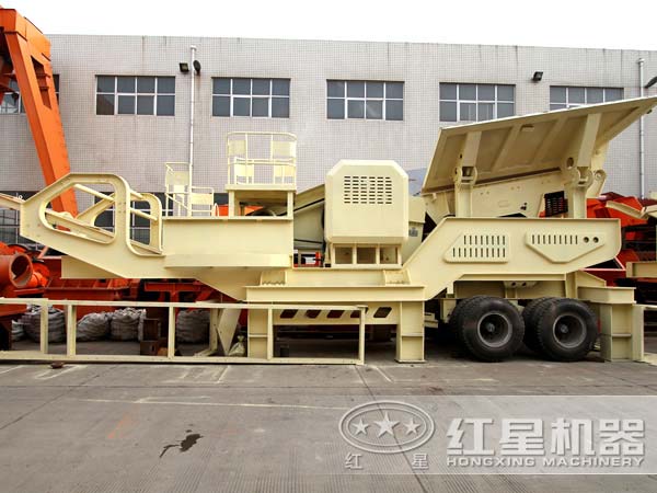 河南移動反擊式破碎站貴不？多少錢一臺？