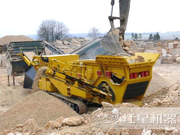 移動(dòng)破碎站