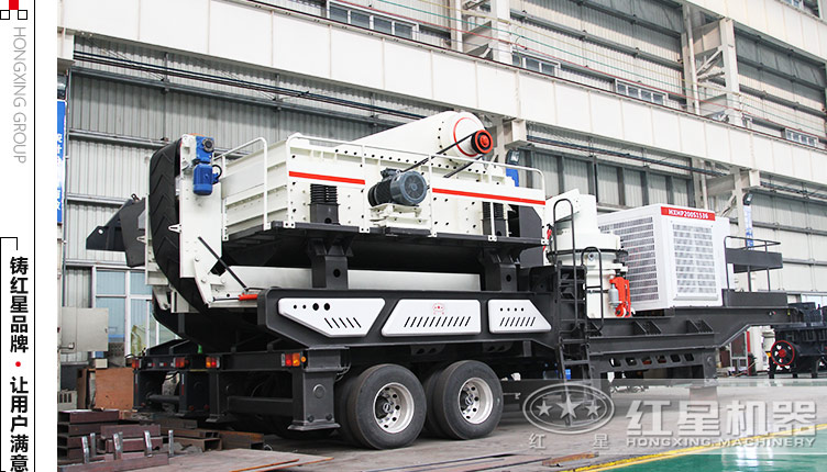 移動(dòng)碎石機(jī)能碎青石嗎？需要一天生產(chǎn)1000噸