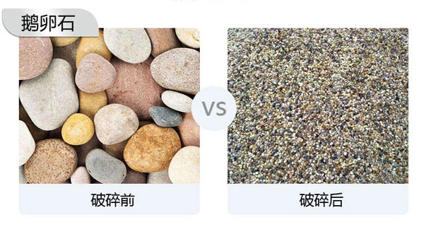 鵝卵石破碎能做石子嗎？會(huì)用到哪些設(shè)備？