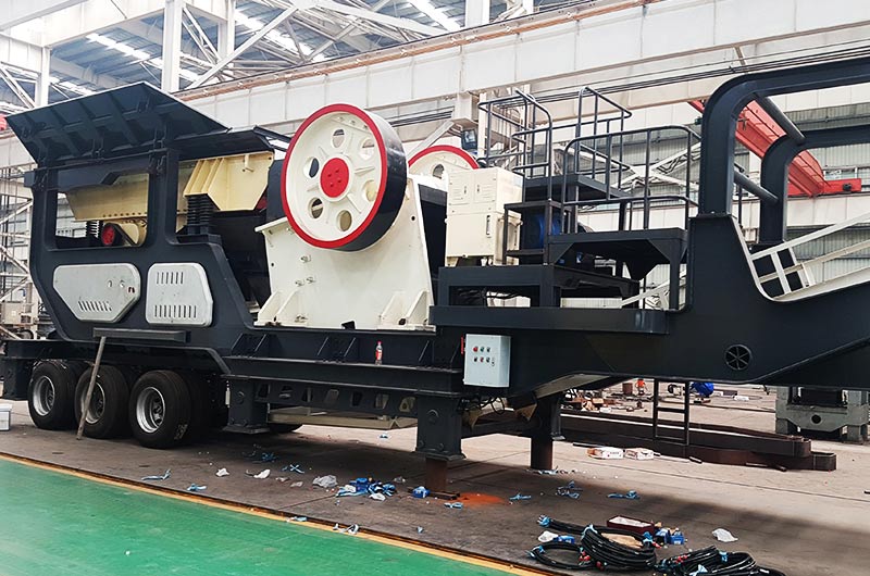 車載流動破碎石仔機(jī)，一體式作業(yè)，碎石更輕松