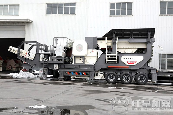 小型車式流動石子粉碎機，小巧輕便但不失專業(yè)