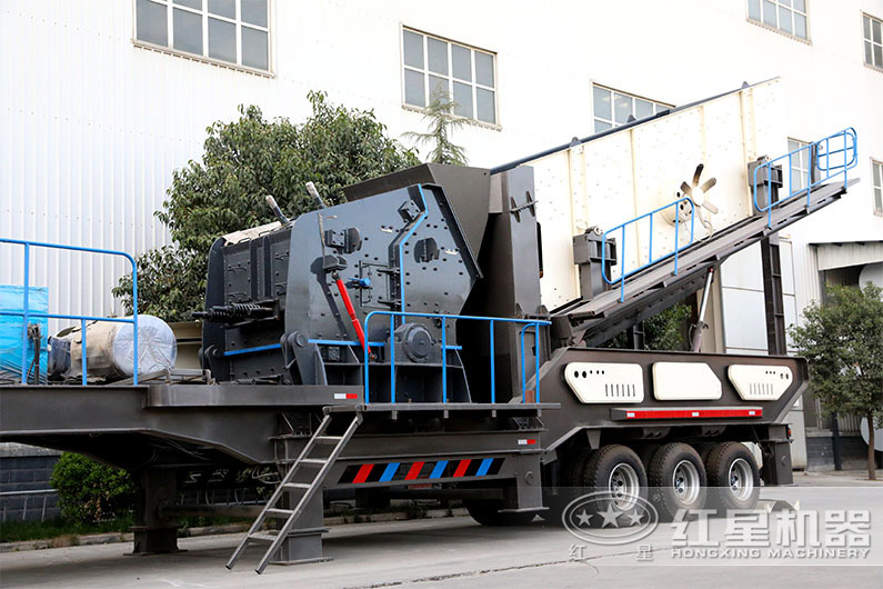 流動(dòng)破石子機(jī)多少錢？生產(chǎn)環(huán)保嗎？（視頻現(xiàn)場直擊）