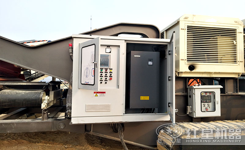 移動(dòng)磚渣粉碎機(jī)控制裝置