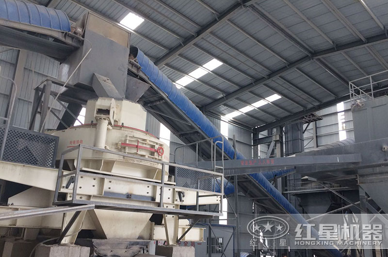 機(jī)制砂環(huán)保生產(chǎn)現(xiàn)場