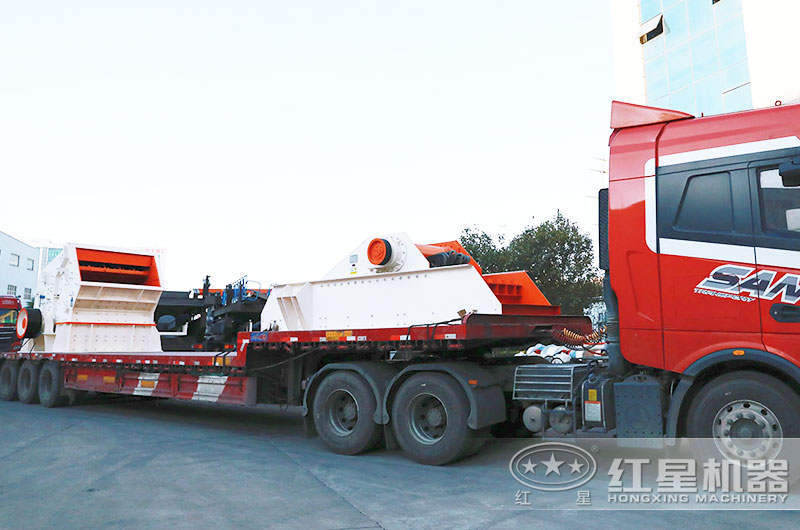 一整套日產(chǎn)2000噸的石子廠設(shè)備發(fā)貨