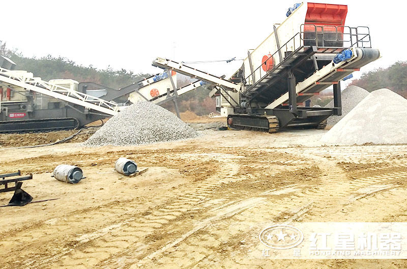 紅星履帶移動式破碎機多少錢一套？質(zhì)量怎么樣