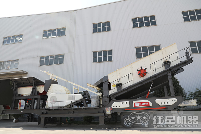 時產(chǎn)200噸錘破移動磕石機(jī)