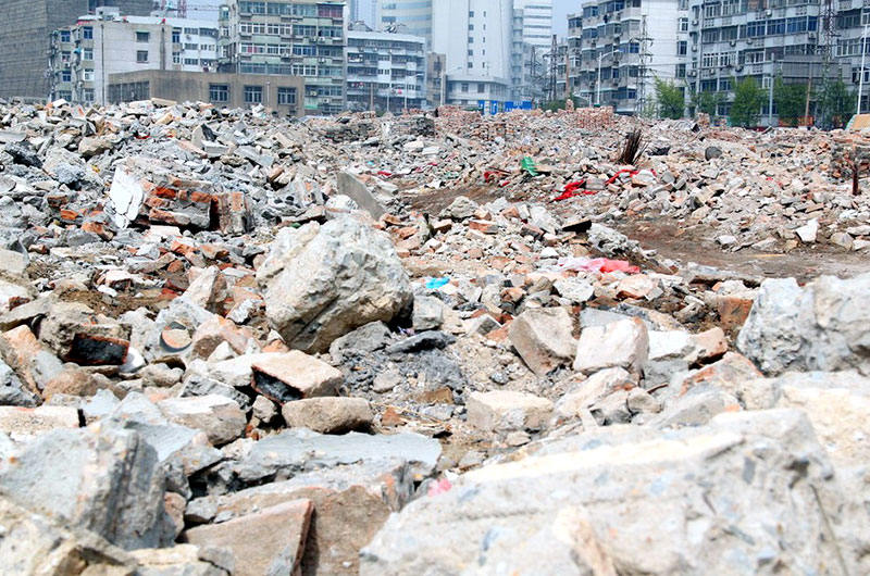 建筑垃圾可以碎沙利用嗎？利用率達(dá)到多少？
