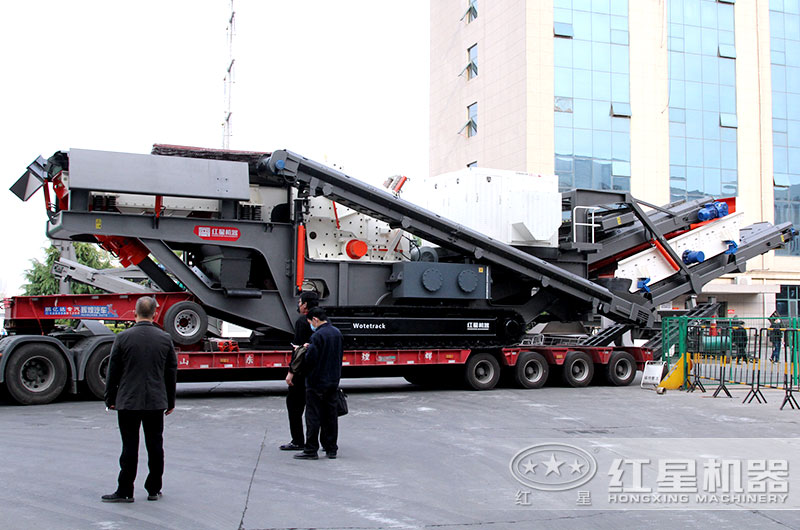 履帶式砂石粉碎機全力出擊，碎石效果驚人，報價是多少？