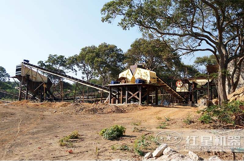 大型砂石骨料生產(chǎn)線需要哪些設(shè)備？有沒有設(shè)計(jì)圖