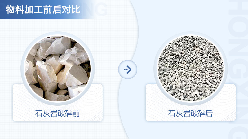 處理石灰?guī)r的日產(chǎn)500方砂石生產(chǎn)線機(jī)器怎樣配？