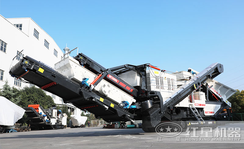 移動式制砂機(jī)設(shè)備實拍